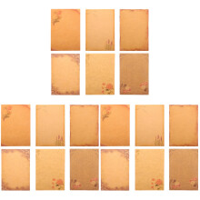 144St Decoratief Vintage Briefpapier Set Kleuren Schrijfpapier