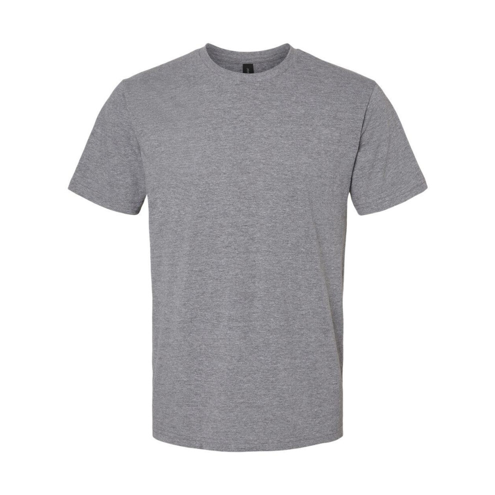 Gildan (M, Graphite Heather) Softstyle Midweight T-Shirt Multicoloured