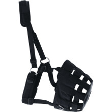 (Small Pony, Black) Shires Comfort Horse Grazing Muzzle