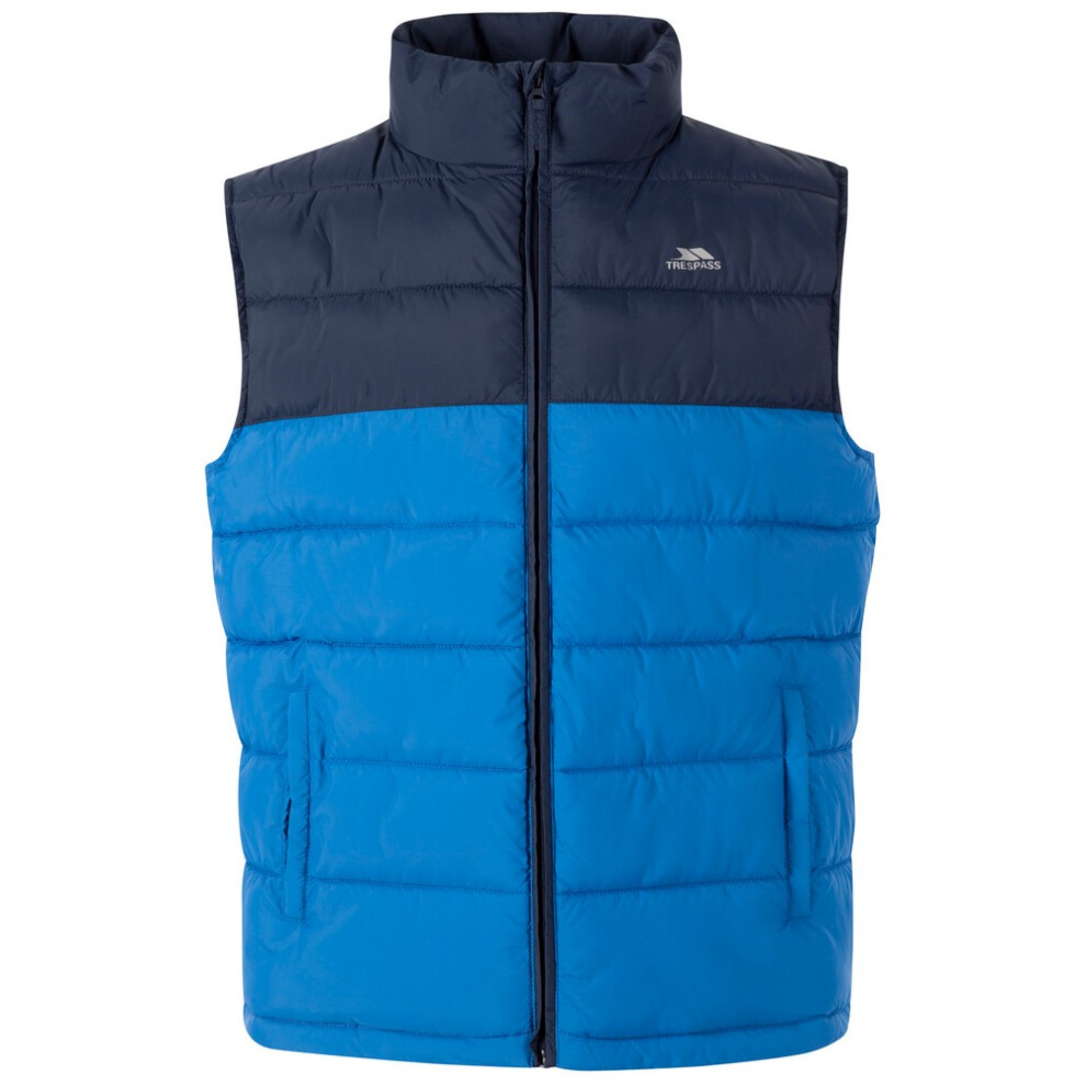 Trespass (L, Navy) Mens Oskar Gilet Blue,Multicoloured