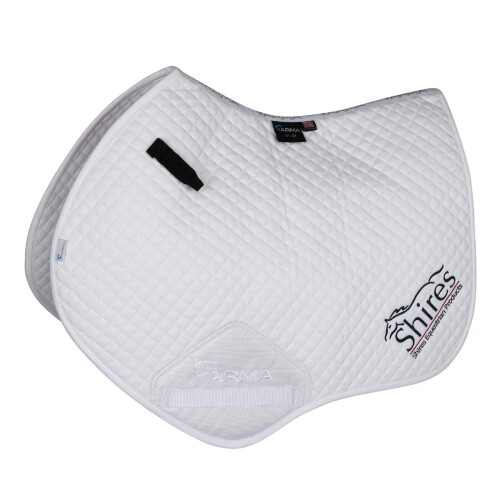 Shires ARMA Logo Horse Jumping Saddlepad
