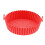 Thick Silicone Fryer Mat Red Reusable 7