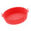 Thick Silicone Fryer Mat Red Reusable 8