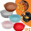 Thick Silicone Fryer Mat Red Reusable 9