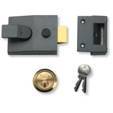 Yale Deadlocking Standard Nightlatch Security Lock