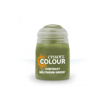 Games Workshop Warhammer Colour Contrast Paint: Militarum Green 18ml 29-24