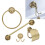 Copper Storage Shelf for Bathroom 1
