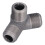 90 Oblique 3-Way Cast Iron Connector 1
