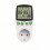 Wattmeter Consumption Meter 16A 3680W - Backlit LCD Screen, Memory, Protection 1