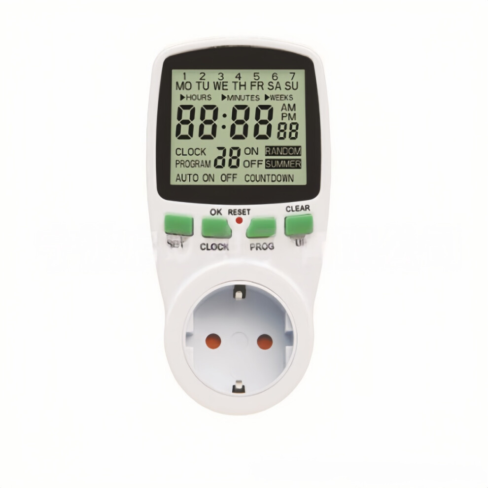 Wattmeter Consumption Meter 16A 3680W - Backlit Lcd Screen, Memory, Protection 9492913163490