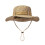 Foldable Outdoor Hat With Adjustable Chin Cord-Khaki 1 1
