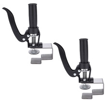2Pcs Metal Steel Drawer Panel Clips Woodworking Clamp-B