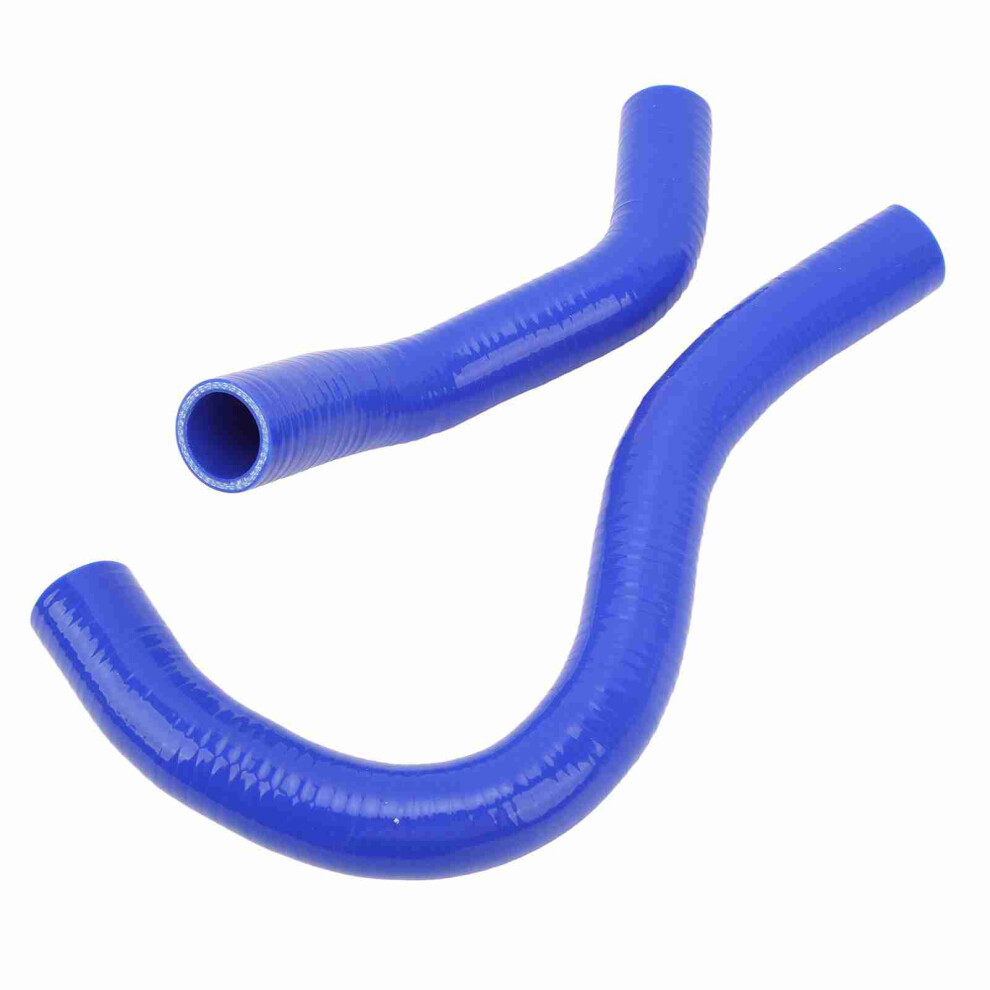 2X Silicone Coolant Hose For Civic Ep3 Si Sir Blue 7444352972920