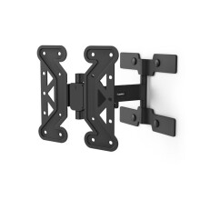 Supp. TV muursysteem, draaibaar, kantelbaar, extra plat, 122cm (48"), tot 25kg