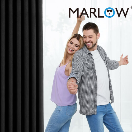 Marlow 2x Thermal Blackout Eyelet 46x54 Black