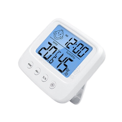 Digital Temperature Humidity Monitor Clock With Precise