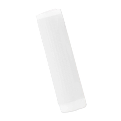 Quick Install Antislip Silicone Handle Cover Badminton-White