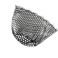 Fishing Landing Net Light Weight Folding Silicone Fishing-5025