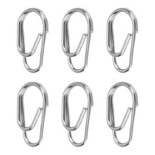 100 Piece Stainless Steel Fishing Lure Rings
