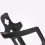 Durable Black Bicycle Cup Cage Aluminium 2