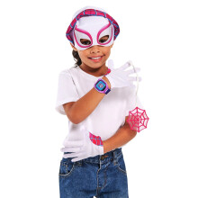 Ghost Spider Marvel Accessory Set Mask Gloves Watch & Web Slinger