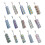 Stress Relief Keyboard Keychain Toy with Glowing-Color scroll A 2