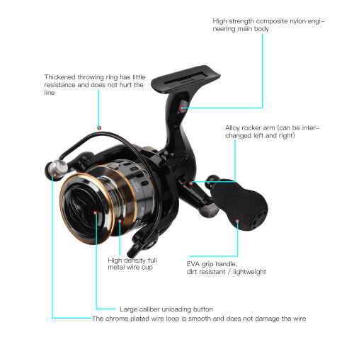 Full Metal 5.2:1 Saltwater Spinning Reel