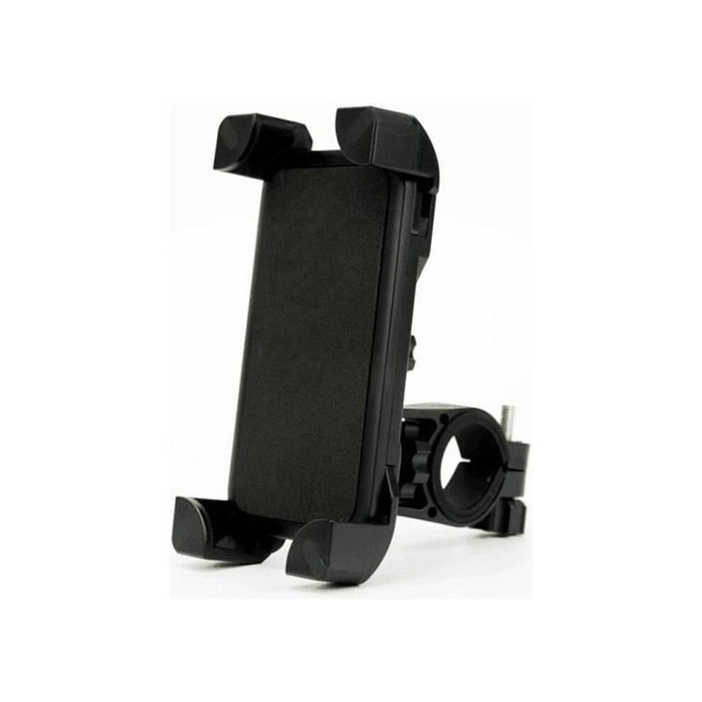 Universal Bike Handlebar Phone Mount, 360 Degree Rotating, Adjustable 5 To 10 Cm, Secure Grip Black 9193278877854