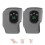 2 Pack Wireless Portable Foot Massager, Triple Massage Function, 3 Vibration Modes, Heated Ankle Wrap for Home Use 1
