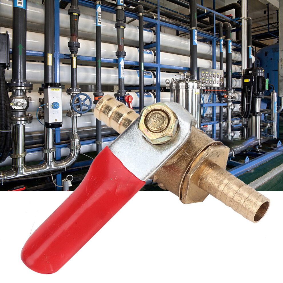 6mm Brass Ball Valve Air Line Double Barb