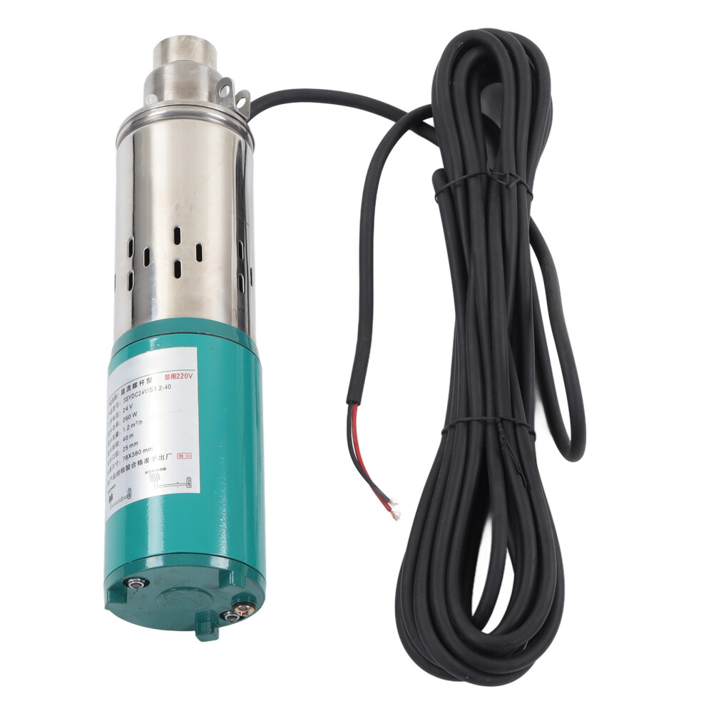 Solar Water Pump 24V 260W 40m Lift