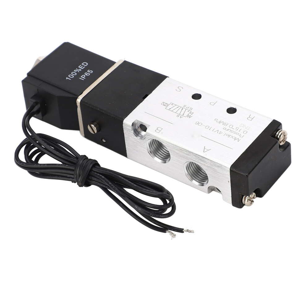 DC12V Pneumatic Solenoid Valve 5/2 Way IP65