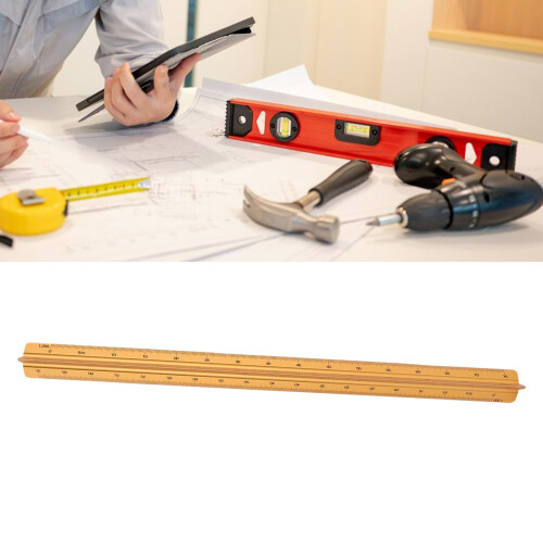 Professional Aluminum Scale Ruler 30cm