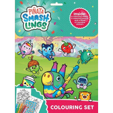 Piñata Smashlings Colouring Set