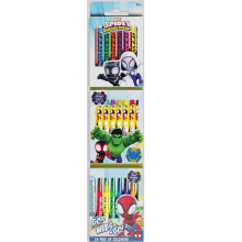 Spidey and His Amazing Friends 24-Piece Colouring Set