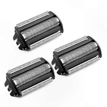 Conjunto de 3 lâminas de substituição para aparadores de cabelo BG2000 e BG5025, cabeças de corte em aço inoxidável durá