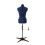 (Small (UK 8-16)) Adjustable Dressmakers Dummy, 8 Part, Plain Navy, Available in 2 Sizes 5