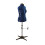 (Medium (UK 16-22)) Adjustable Dressmakers Dummy, 8 Part, Plain Navy, Available in 2 Sizes 4