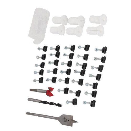 Wall Pass Through Cable Grommets and Clips Kit