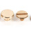 Solid Brass Screwback Studs for Leather 2