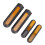 4 Pack Decorative Wheel Covers for Xiaomi Pro4 18