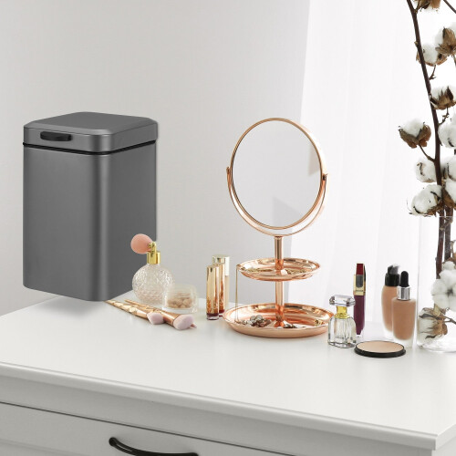 Cestino da bagno a parete, 3L, chiusura automatica 1