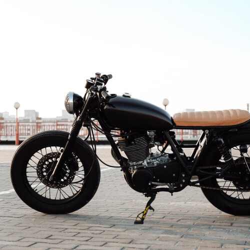 Support latéral de moto fabriqué à partir d'un matériau en-Vert 2