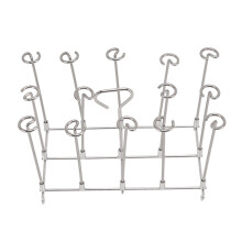 Heat Resistant Fryer Skewer Stand Rack