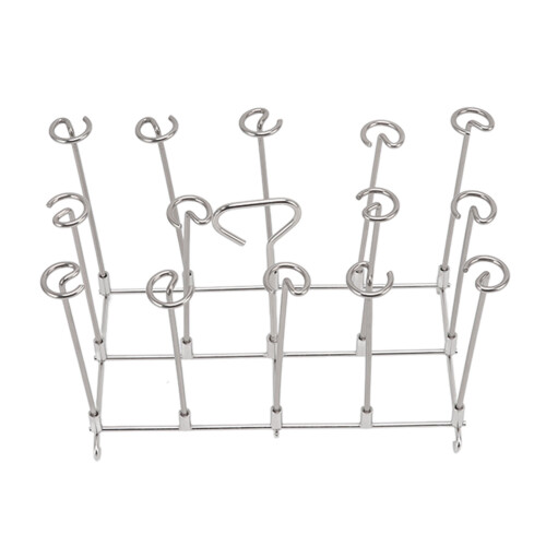 Heat Resistant Fryer Skewer Stand Rack