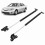 Bonnet Lift Support Rods for Accord V6 2003-2007 5