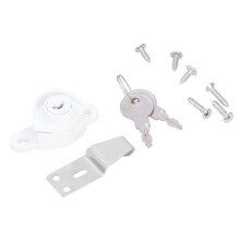 Security Sash Lock White Child Proof