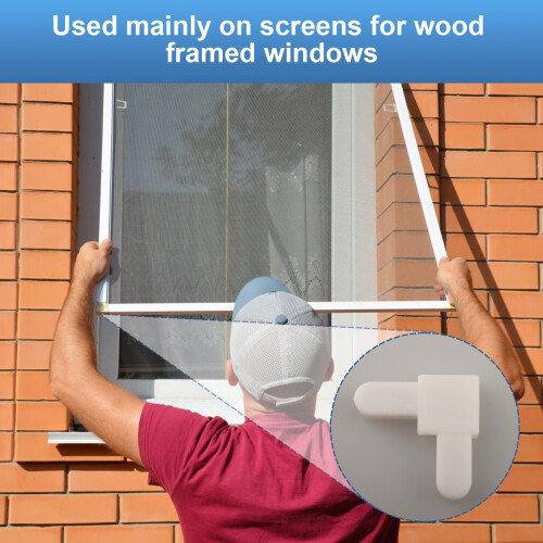Set Of 50 Sturdy Screen Frame Corners Standard Screen Frame 1