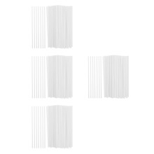 400Stk Weiße Papiersticks Vielseitig Für , Kuchen Und Candy DIY
