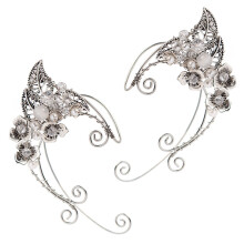 6Paare Damen Ohrclips Ohrmuffen Silber Modischer Ohrschmuck
